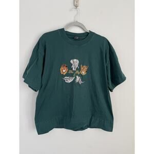 Big 5 Embroidered Tee, Free Size